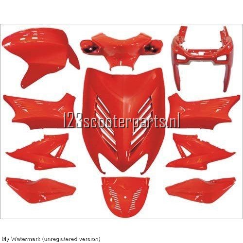 Yamaha Aerox special cover set  DMP Red(NEW PRODUCT)