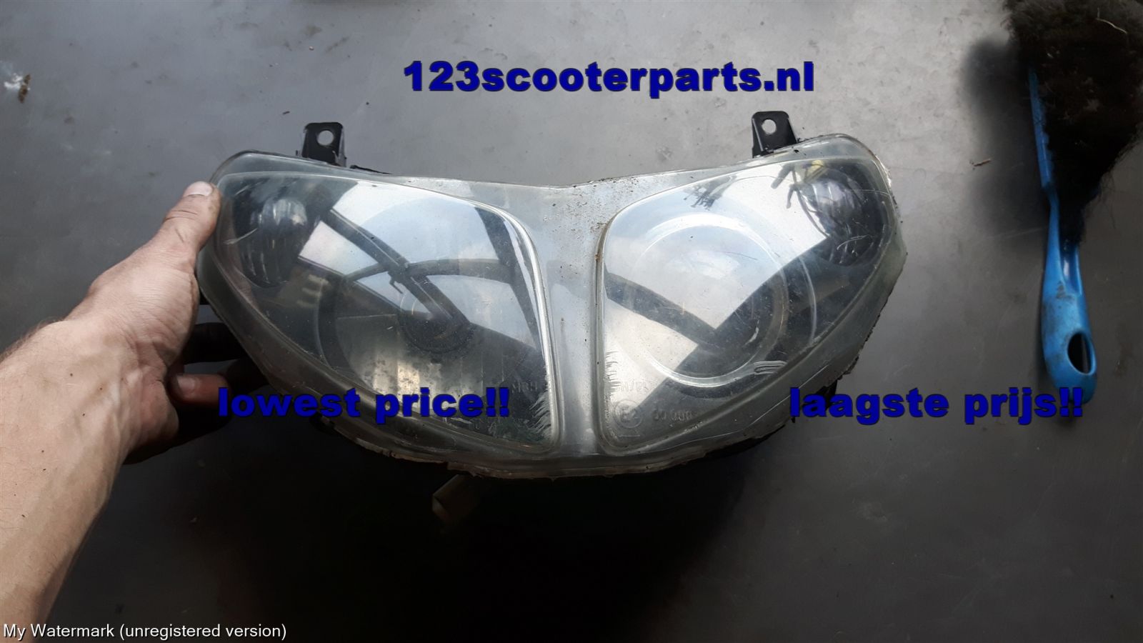 Peugeot Speedfight Scheinwerfer
