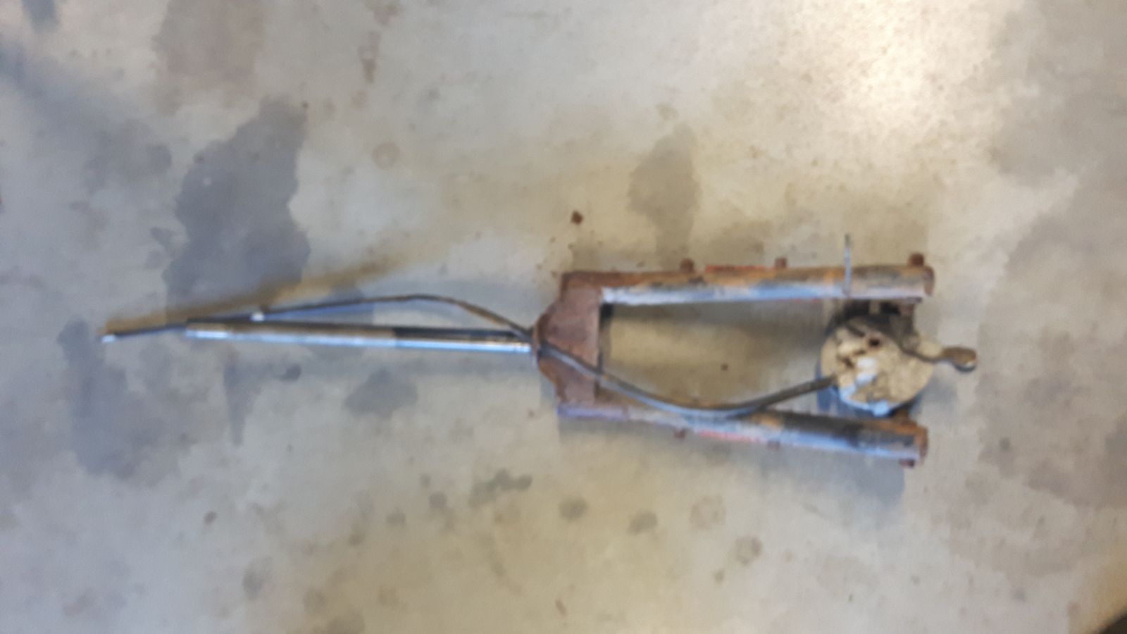 Peugeot Rapido fork with brake drum