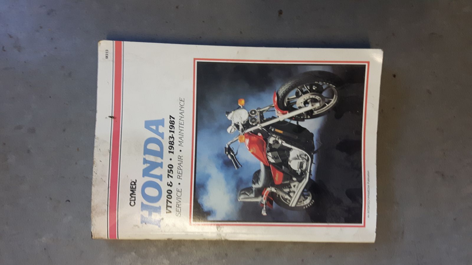 Honda VT700-750 instructieboekje.
