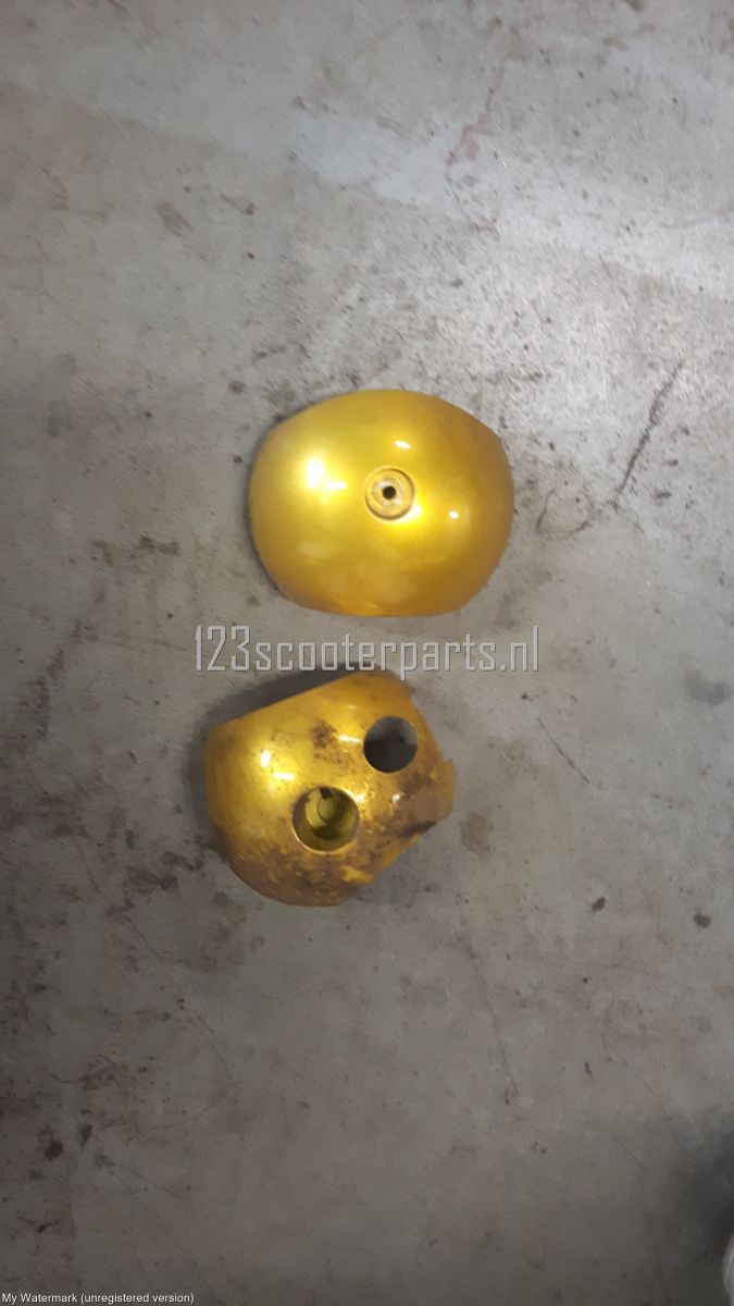 Peugeot Ludix  shock absorber covers yellow