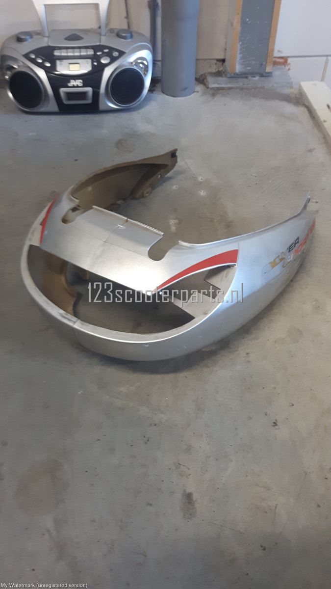 Silver rear cover / side covers Peugeot Vivacity.