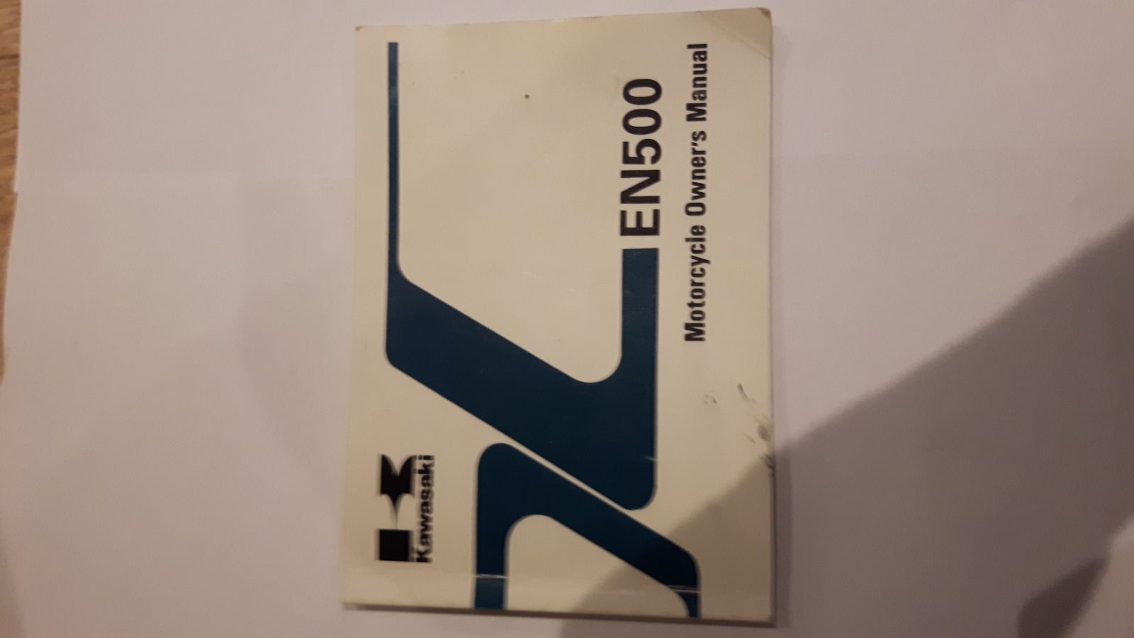 Kawasaki EN500 instructieboekje