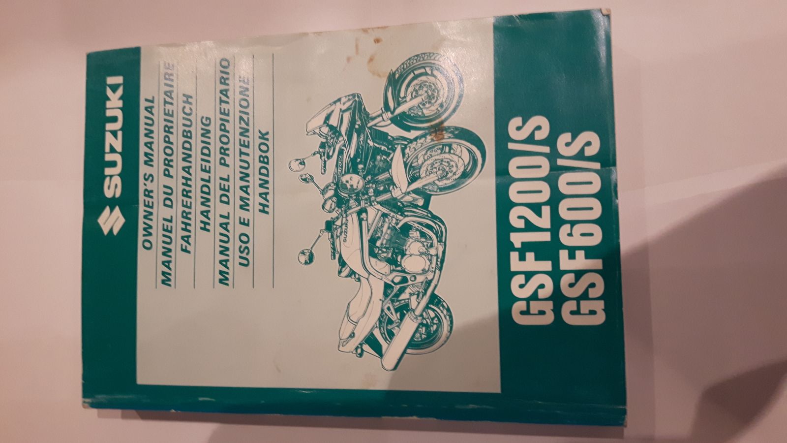 Suzuki GSF600/S GSF1200/S instructieboekje
