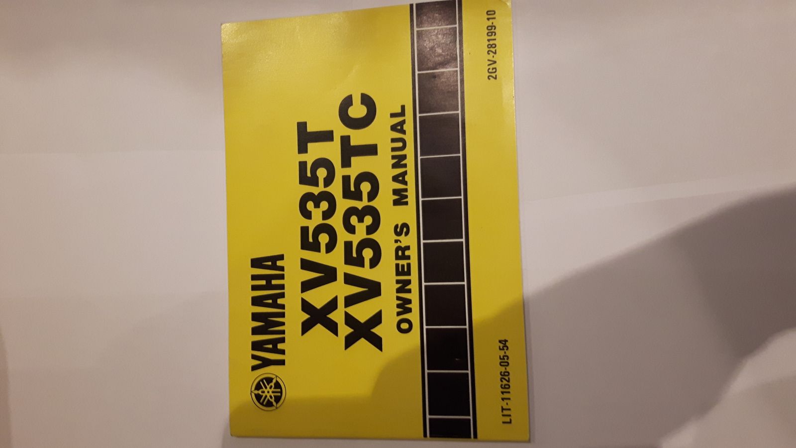 Yamaha XV535T xv535tc instructieboekje