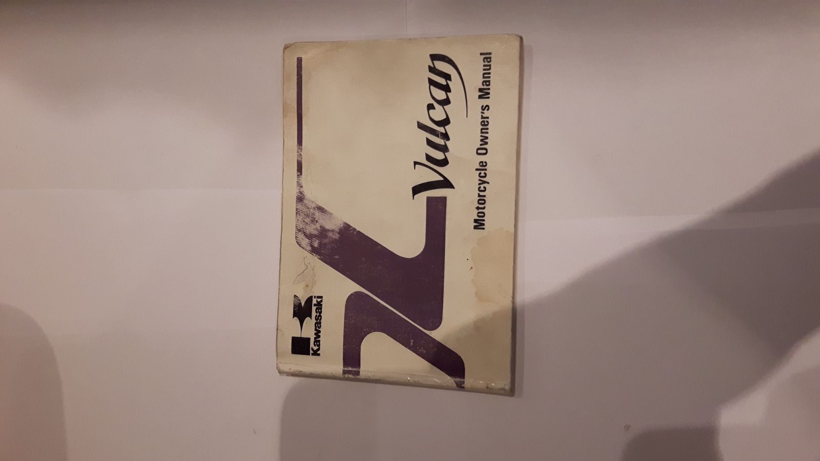 Kawasaski Vulcan instructieboekje