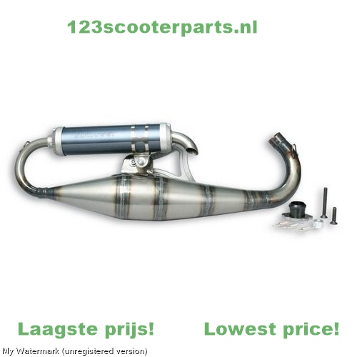 Malossi Puch Piaggio  Zip and Zip SP exhaust Muffler
