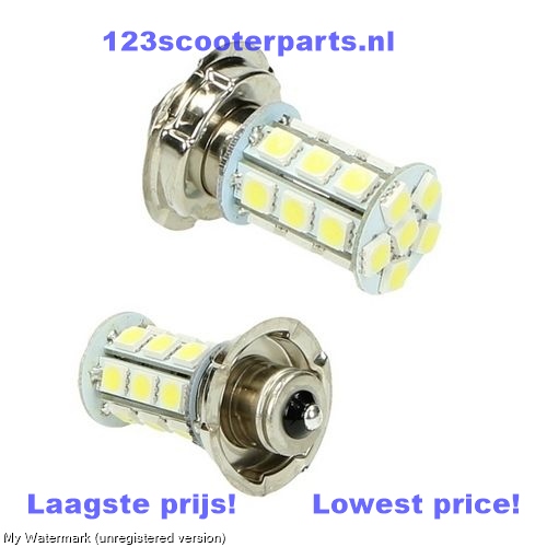 Lampe 6V LED P26s für Scheinwerfer Puch Maxi
