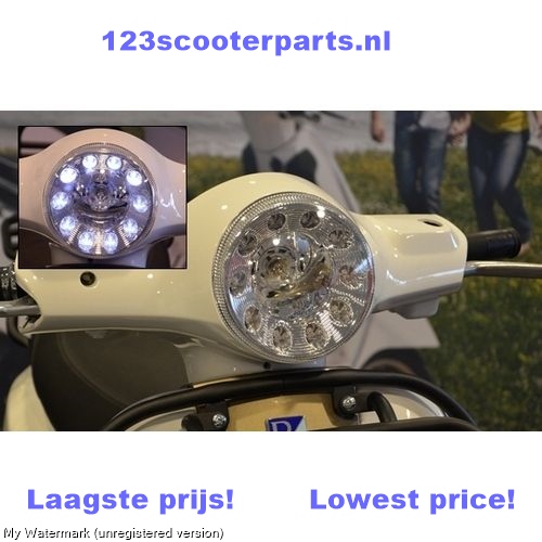 LED Scheinwerfer Vespa LX